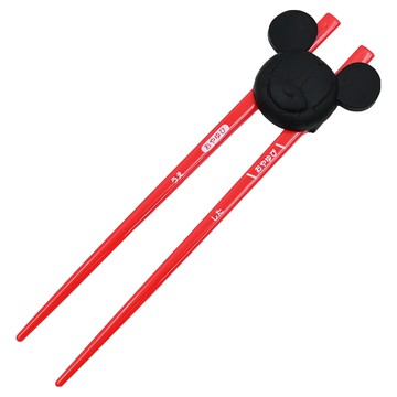 Skater 學習筷  米奇 紅色  1雙