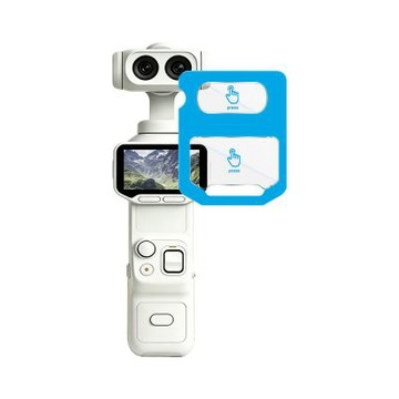 Imak 艾美克 Insta360 Luna Ultra 鏡頭+螢幕玻璃貼(自帶定位版)