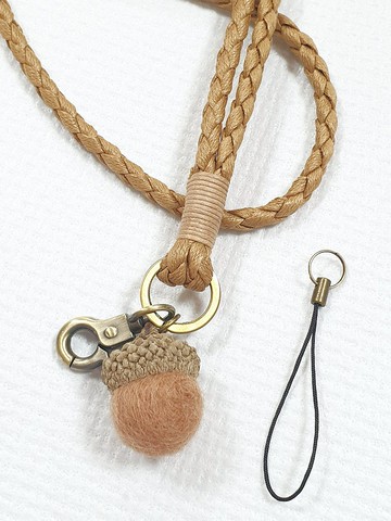 Paris*Le Bonheun。GOGORO。證件套。頸繩。鑰匙圈。簡單奶茶