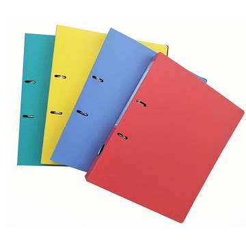 A4紙打孔文件夾活頁夾快勞夾兩孔D型打孔O型號a4活頁夾資料收納冊【益三和】可開發票