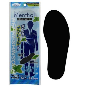 男用芳香鞋墊 1雙入 芳香 透氣孔 鞋墊 增高墊 穩足墊 鞋材sv3803居家寶盒