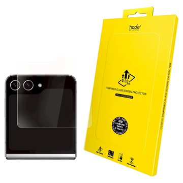 HODA 好貼 2.5D 內縮版黑玻璃貼 晶石用 外螢幕 0.33mm  Samsung Z Flip6  1個