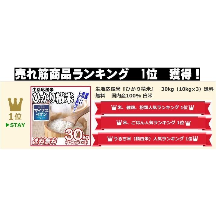 米 10kg 送料無料 国内産 ひかり精米 白米 ブレンド米 家庭応援