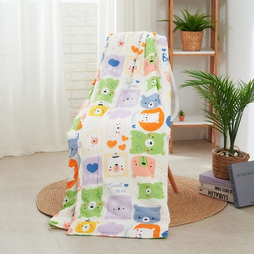 【廠商直送】iHOMI Cool-Fi空氣涼感被-戀語萌熊186*150cm