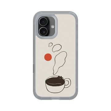 iPhone 17 AirX 流變灰 - ilovedoodle (Lim Heng Swee) - Coffee Cat: 窩最溫暖