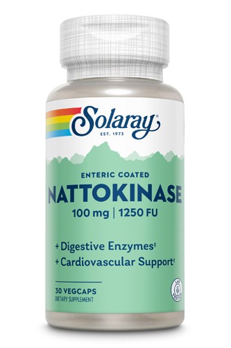 Solaray Nattokinase 100 mg - 30 Vegetable Capsules