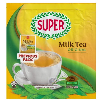 [特色專賣] 馬來西亞 超級牌 奶茶 450g 南洋拉茶風味 SUPER MILK TEA 18g*25包 SUPER