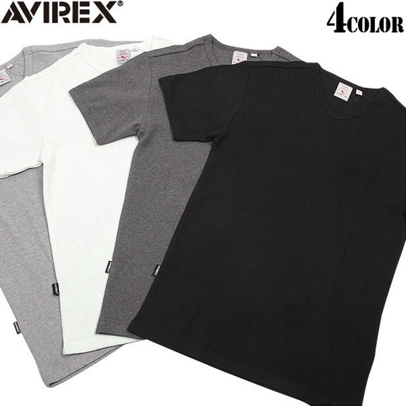 ポイント10倍 Avirex アビレックス ミニワッフル Vネック 半袖 Tシャツ メンズ カットソー 無地 サーマル ブランド クーポン対象外 T 通販 Lineポイント最大get Lineショッピング