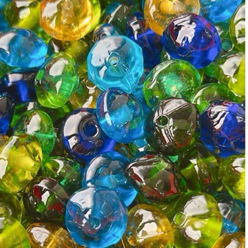 拾悦手作材料/約13x9mm+捷克凡士林琉璃珠/手工琉璃/飛碟珠/串珠編繩/DIY半成品/文玩古珠/台灣現貨出貨不用等待