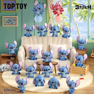 TOPTOY 史迪奇MINI絨絨 史迪奇 MINI 絨絨 萌粒 盲袋 盲盒 盒玩 一中盒【預購】