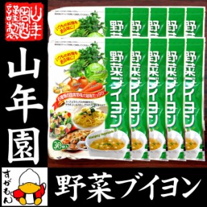 野菜ブイヨン 4g×30パック×10袋セット 粉末タイプ 6種類の国産野菜を使用 パウダー ブロッコリー キャベツ 送料無料