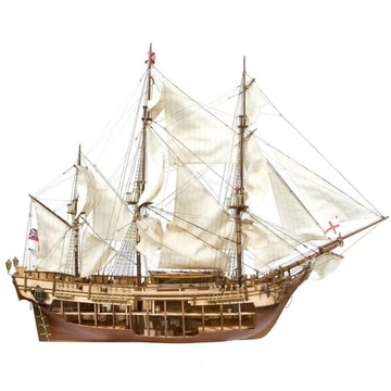 HMS Bounty 賞金號「透視版」| 奧克爾木製精品組裝模型 | 巧手成就．讚嘆傑作！