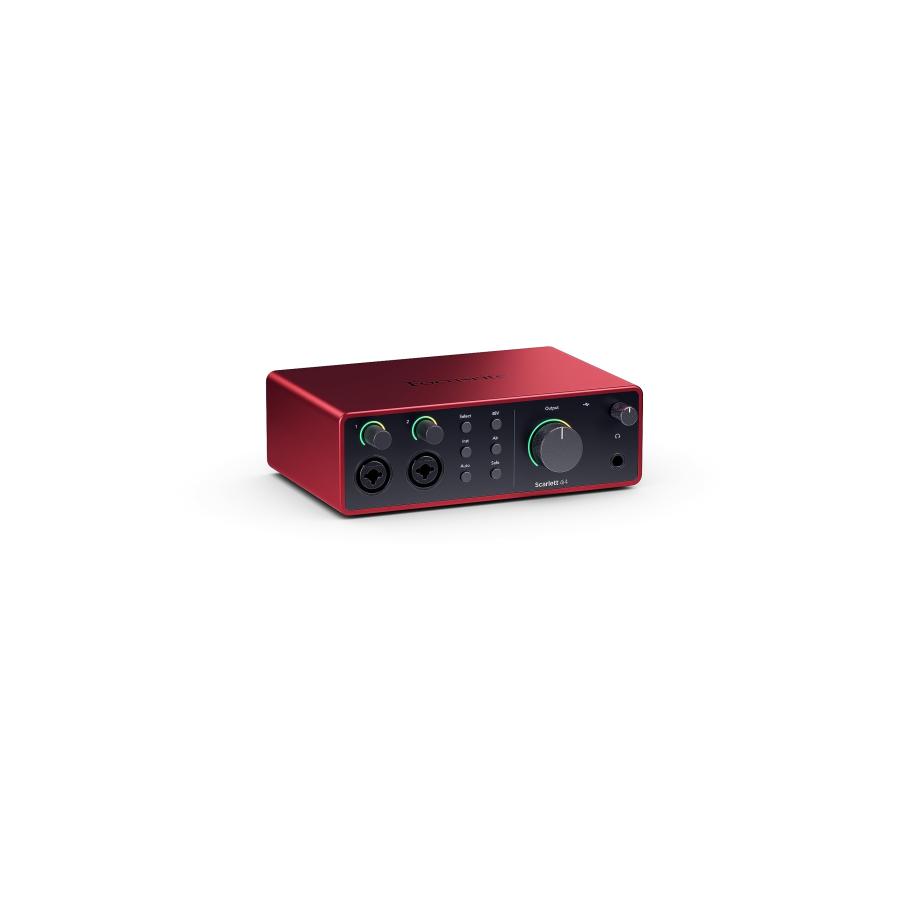 Focusrite Scarlett 4i4 (4th Gen) 2in 2out オーディオインターフェース フォーカスライト