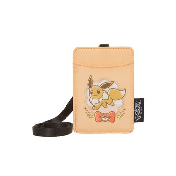 Pokemon 精靈寶可夢 聯名款手繪風伊布票卡證件套#奶茶色ToysRUs玩具反斗城