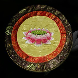 現貨供應 弘喧 圓形 泡棉拜墊 蓮花圖案 拜椅 禪坐墊