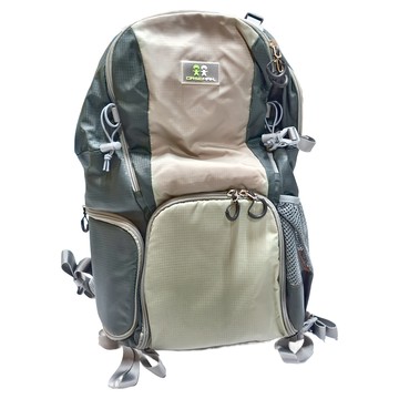 CASEMAN 卡斯曼 AOB戶外登山系列雙肩背包 210D尼龍抗撕裂防水面料  45 x 32 x 20cm  淺灰色