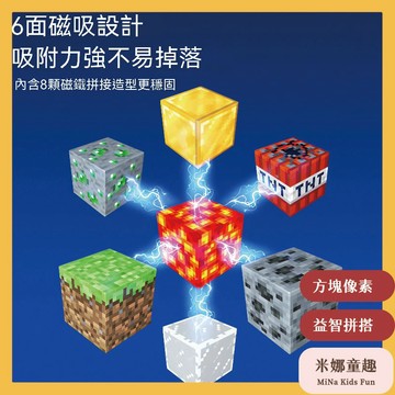 隔日到🚚我的世界方塊積木 拼裝積木 開發想象 小顆粒積木