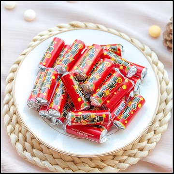 馬年祝福語 單條 曼陀珠(公版貼紙100條入) 過年糖果 拜年小禮