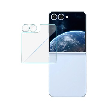 Imak SAMSUNG Z Flip 7 5G 鏡頭玻璃貼(一體式+玻璃外螢幕貼)