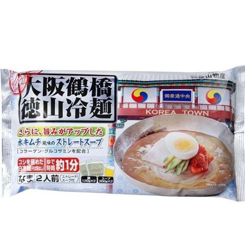 徳山物産 大阪鶴橋徳山冷麺(2食)×12袋