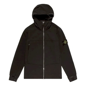 STONE ISLAND Badge Logo Shell Jacket 'Black'