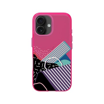 iPhone 16 Clear 粉漾桃 - Curious 80’s  好奇八O - 一波接一波