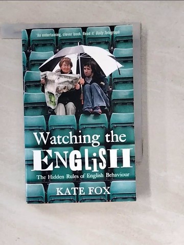【書寶二手書T7／原文小說_WQX】Watching the English_Fox, Kate, 芙克斯
