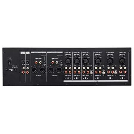 Tascam 7-Channel Rackmount Zone Audio Mixer With Voice Priority (MZ-372)