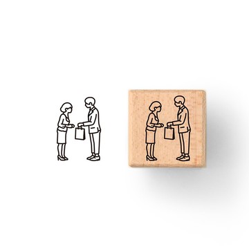 本日印章 - 拜訪