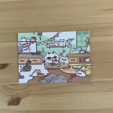 【新款到貨】壞喵與毛喵 - 明信片套組 / 選 5 張 / 療癒 可愛 貓