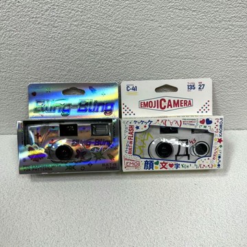 y2k一次性膠片機香港限定bling/emoji膠片機花花/像素膠片機【北歐家居生活】