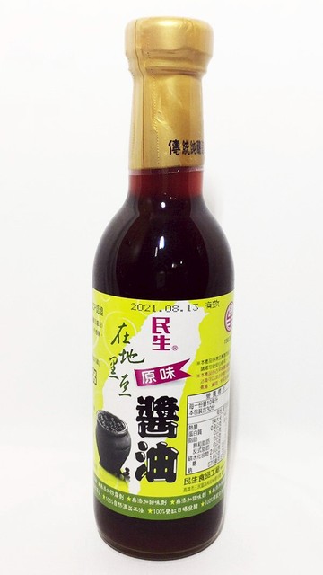 民生在地黑豆醬油300ml