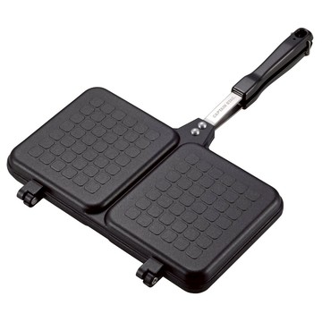 CAPTAIN STAG 鹿牌 雙格熱壓吐司夾 鑄鋁  360mm  1個