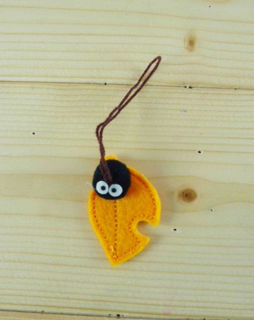 【震撼精品百貨】となりのトトロTotoro_造型吊飾-小黑炭葉子