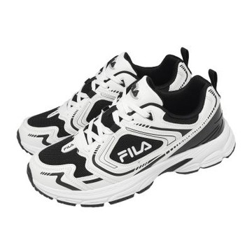Fila 休閒鞋 Heritrek 男鞋 白 黑 拼接 復古 運動鞋 1J318A101
