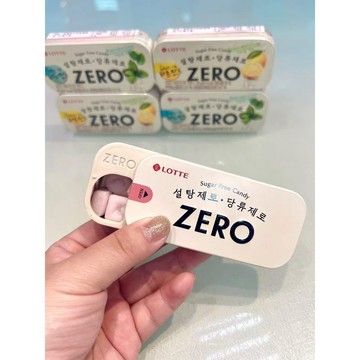 樂天 zero零糖薄荷味糖果