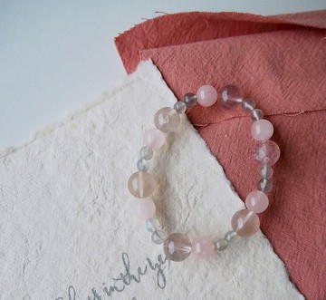 灰月光/粉水晶/草莓晶--Lovely Dolly安定療癒聚集好運