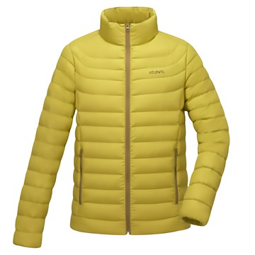 ATUNAS 歐都納 KEEP WARM輕量羽絨外套 男款 L 金黃棕