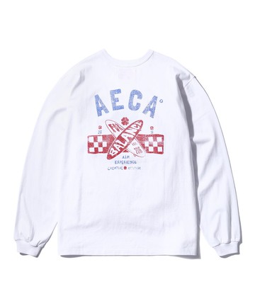 AECA Surf & Balance Long Sleeve T-Shirt厚磅印花長袖上衣