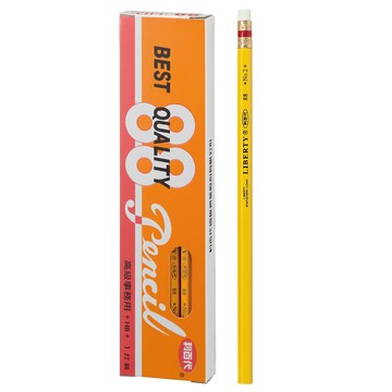 【龍品文創】利百代 88 HB皮頭黃桿鉛筆-12支入