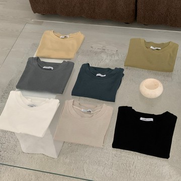 ATTENTION-att made!最愛七色合身短tee