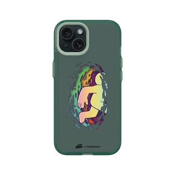 iPhone 15 Clear 憂墨綠 - Ted Leonid Melendres - Portal Run 異空間