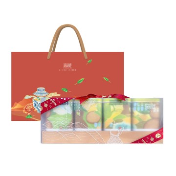 【無藏嚴選】阿里山高山茶精緻四入木盒禮 ─ 相投 ─ 金萱綠茶+金萱烏龍+高山烏龍+白毫烏龍