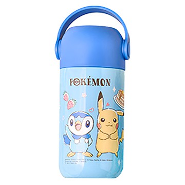 SHIERN-CHIU 廣億實業 寶可夢 真空食物悶燒罐  藍色  500ml  1個