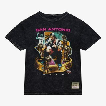 M&N CROWNED TEE 短袖上衣 馬刺隊 Tony Parker -MNTS057A