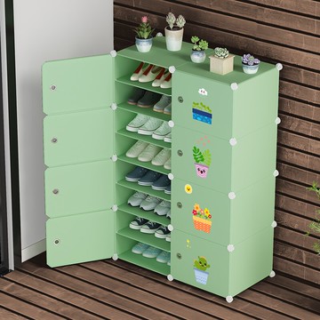 簡易鞋架家用門口室內好看鞋子收納防塵鞋柜新款多層經濟型鞋架子
