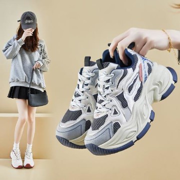 【LN】★休閒增高跑步老爹鞋(女鞋/厚底鞋/增高鞋)