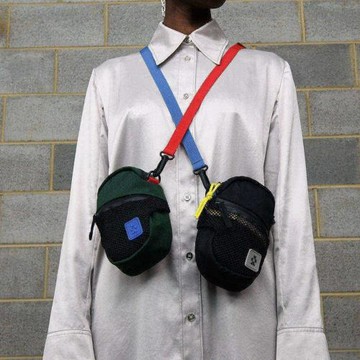 Crumpler/小野人 小挎包潮牌帆布多功能斜挎零錢手機包迷你小包包