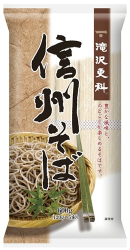 Takizawa Sarashina Shinshu buckwheat 600g