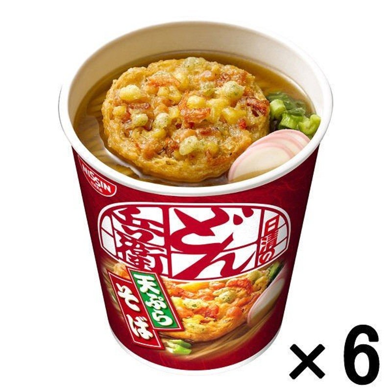 日清食品　タテ型どん兵衛　通販　天ぷらそば　80g　LINEポイント最大GET　LINEショッピング